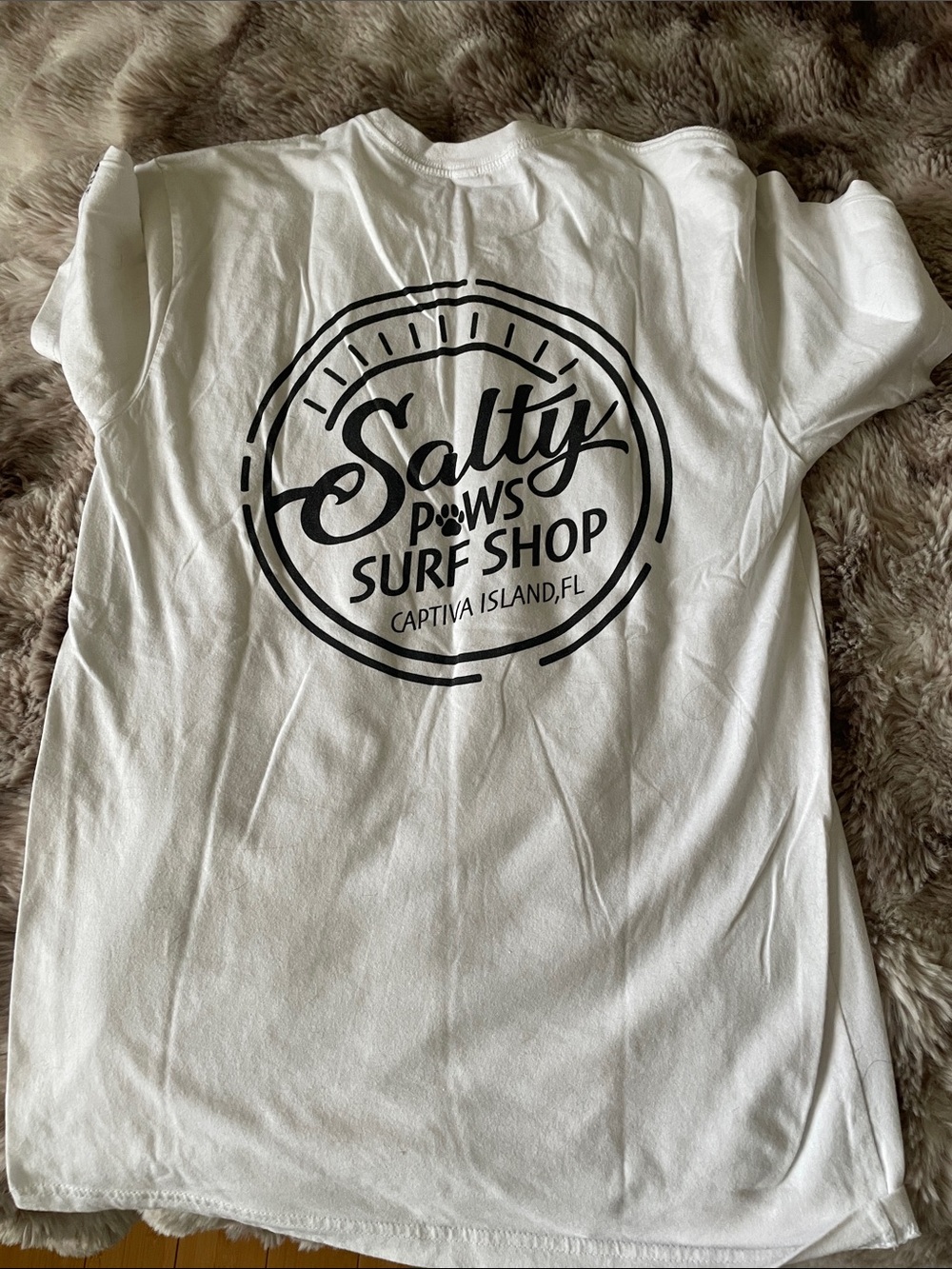 Women’s White Logo T-Shirt one size